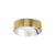 Fink&#39;s Men&#39;s 7mm Two-Tone Engraved Satin Band