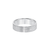 Fink&#39;s Men&#39;s 6mm 14K White Gold Wire-Brushed Wedding Band