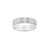 Fink&#39;s Men&#39;s 6mm 14K White Gold Wire-Brushed Wedding Band