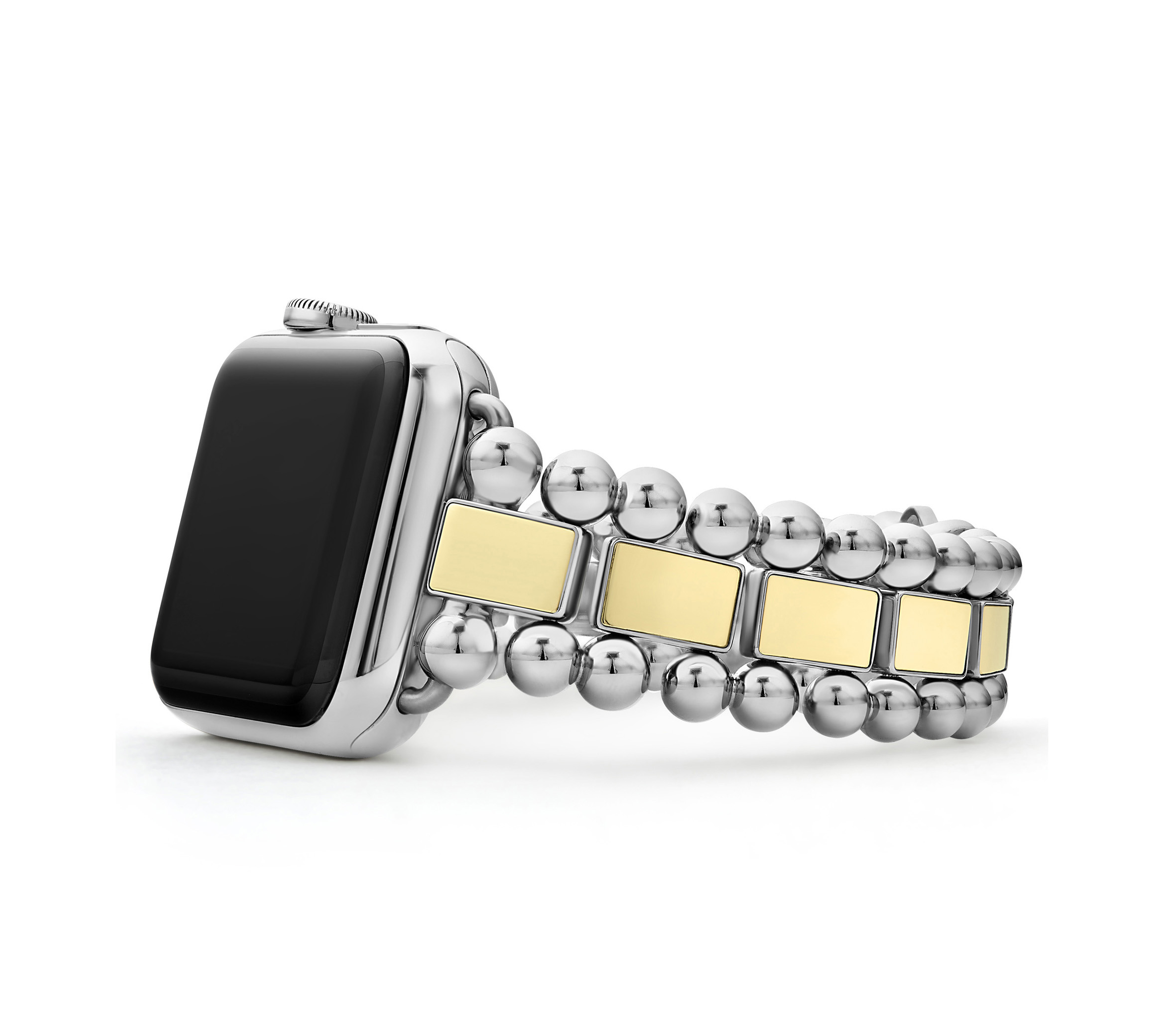LAGOS Smart Caviar Apple Watch band LAGOS Smart Caviar Diamond Pave 38mm Apple Watch Bracelet  main image 3