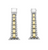 LAGOS Smart Caviar Yellow Gold and Silver Link Watchband, 38mm