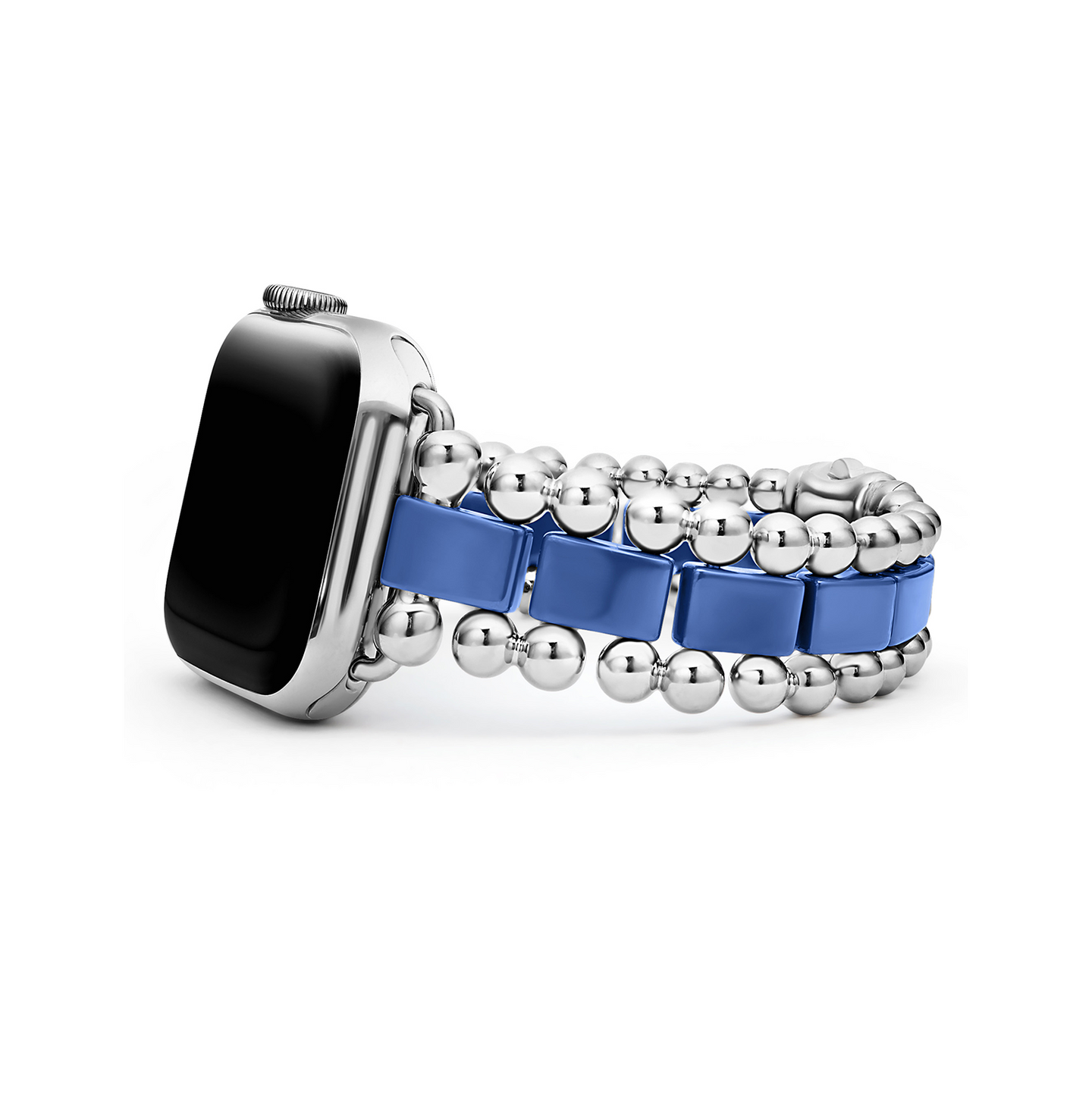 LAGOS Smart Caviar Ultramarine Ceramic Link Watchband, 38mm