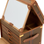 WOLF Ida Trunk Jewelry Box in Khaki