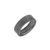 Triton RAW Men&#39;s 7mm Black PVD Tungsten Flat Profile Wedding Band