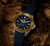 TAG Heuer Aquaracer Professional 200 Watch with 18K Yellow Gold and Blue Dial