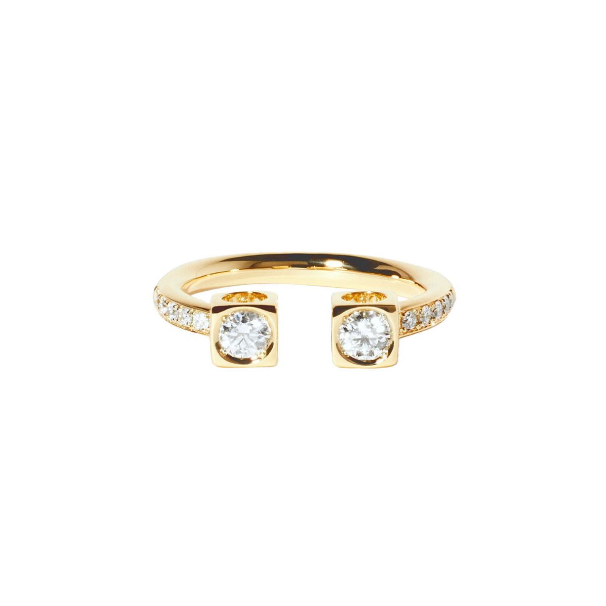 Dinh Van Le Cube Diamant Large Diamond Ring