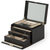 WOLF Palermo Large Jewelry Box in Black