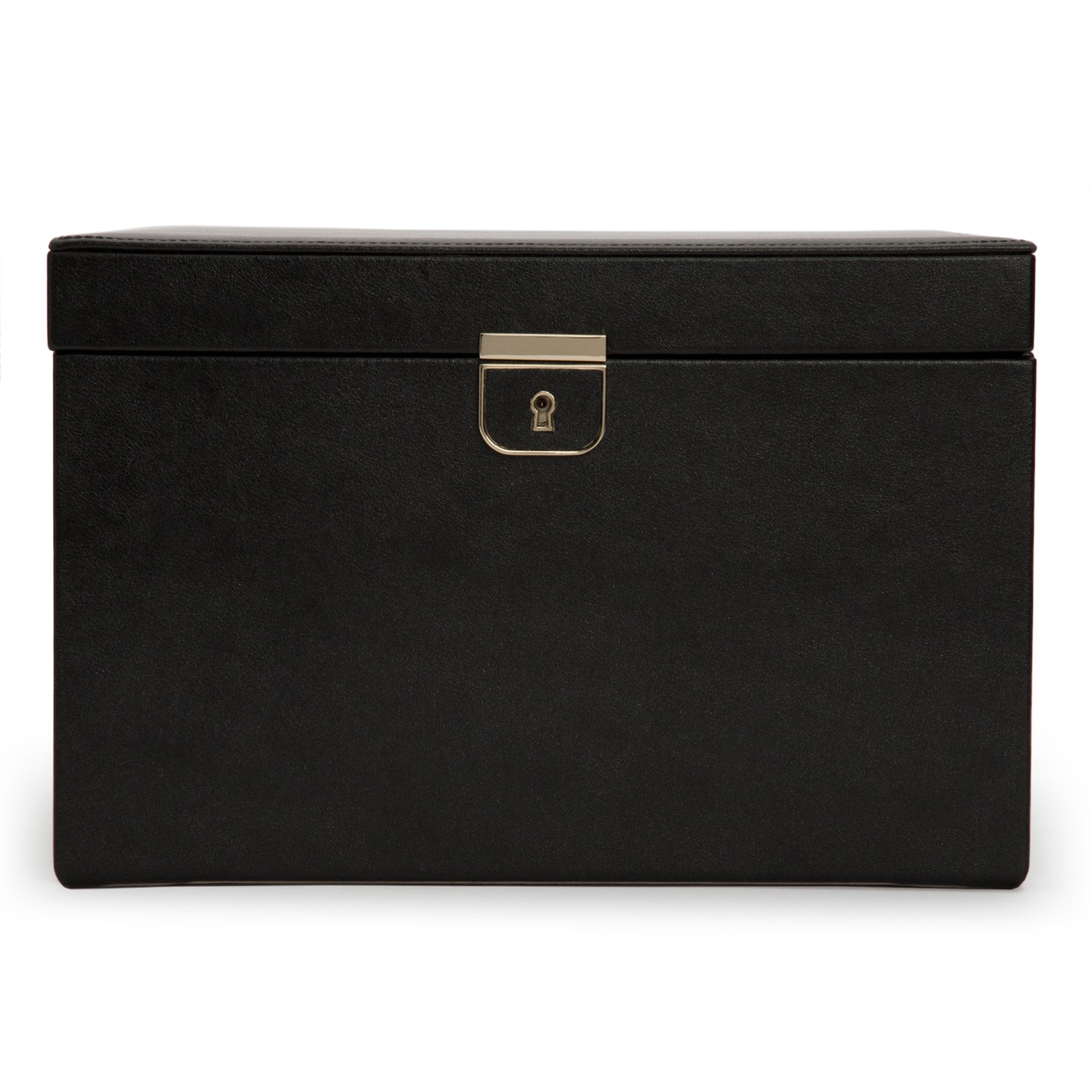 WOLF Palermo Large Jewelry Box in Black