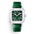 Santos De Cartier Watch with Graduated Green Dial and alligator leather strap