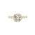 Fink&#39;s Exclusive 14K Yellow Gold Round Diamond Halo and Diamond Engagement Ring