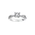 Fink&#39;s Exclusive Round Diamond Twist Shank Engagement Ring