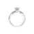 Fink&#39;s Exclusive Round Diamond Twist Shank Engagement Ring