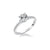 Fink&#39;s Exclusive 14K Yellow Gold Round Diamond and Diamond Shank Engagement Ring