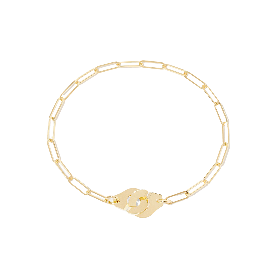 Dinh Van Menottes R10 Yellow Gold Bracelet