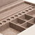 WOLF Sophia Jewelry Box with Drawers in Ivory