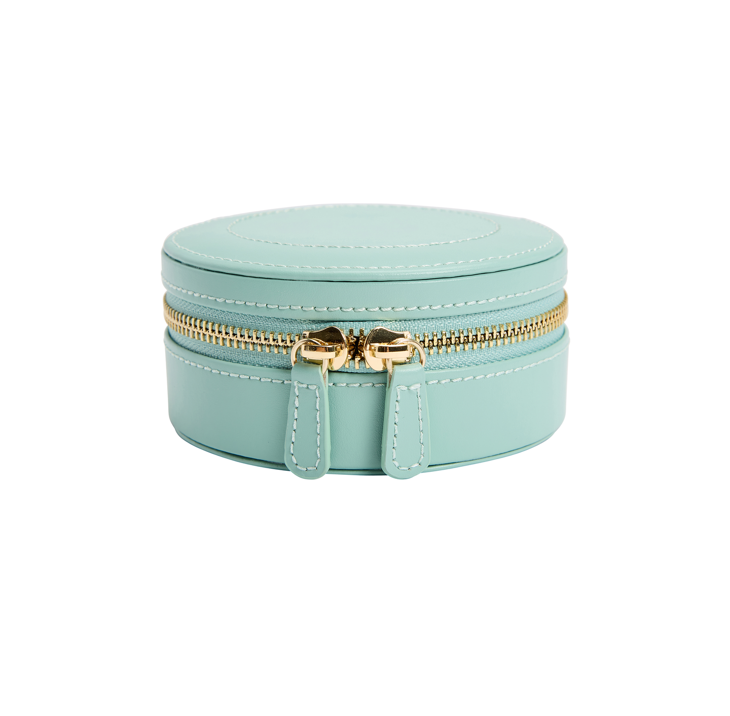WOLF Sophia Round Zip Case in Jade