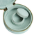 WOLF Sophia Round Zip Case in Jade