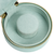 WOLF Sophia Round Zip Case in Jade