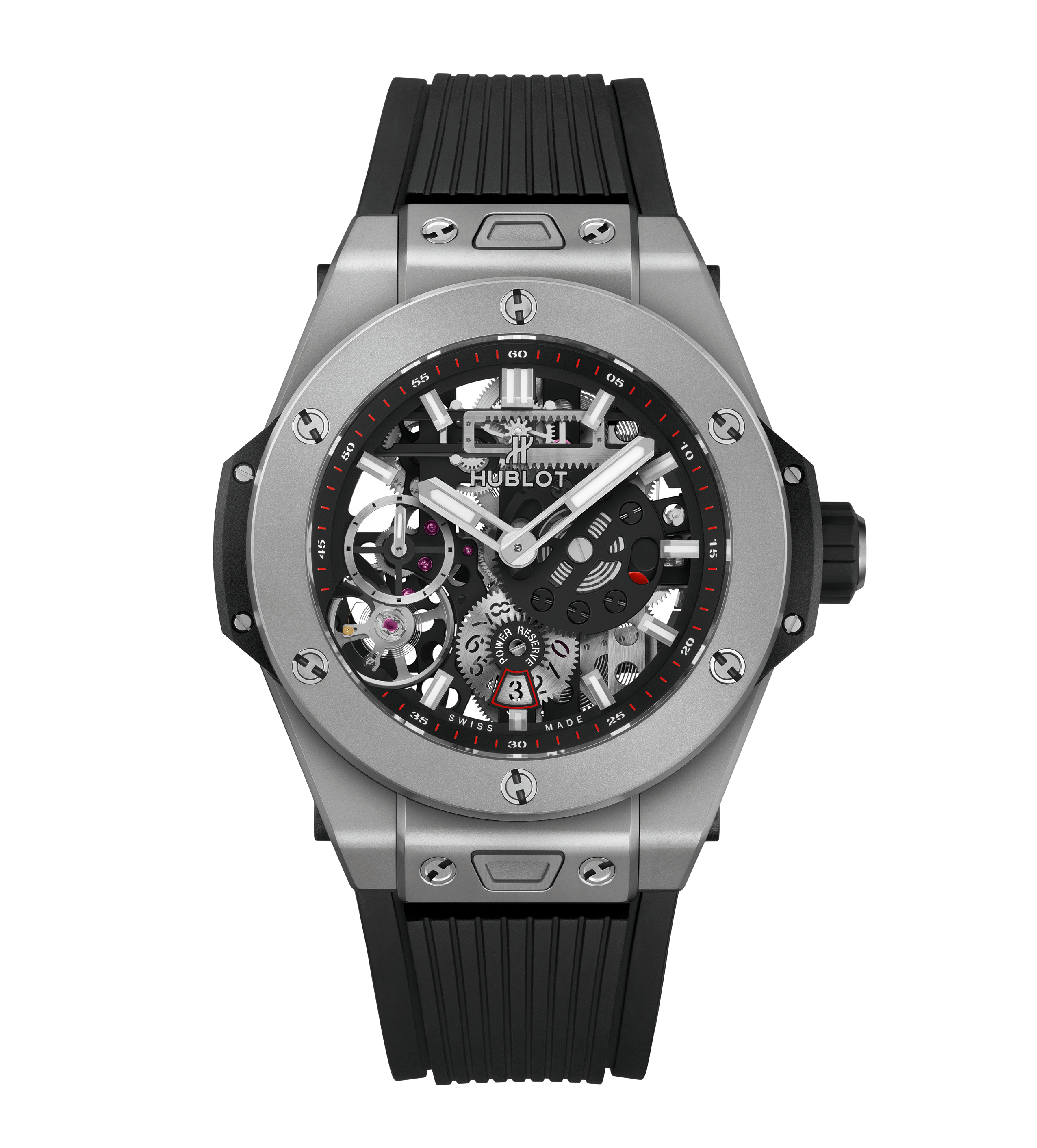 Hublot Big Bang ブラック スケルトン 414.NI.1123.RX-SD-HR-W-