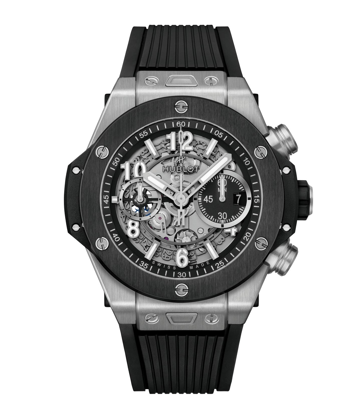 Hublot Big Bang Unico Titanium Ceramic Watch with Skeleton Dial
