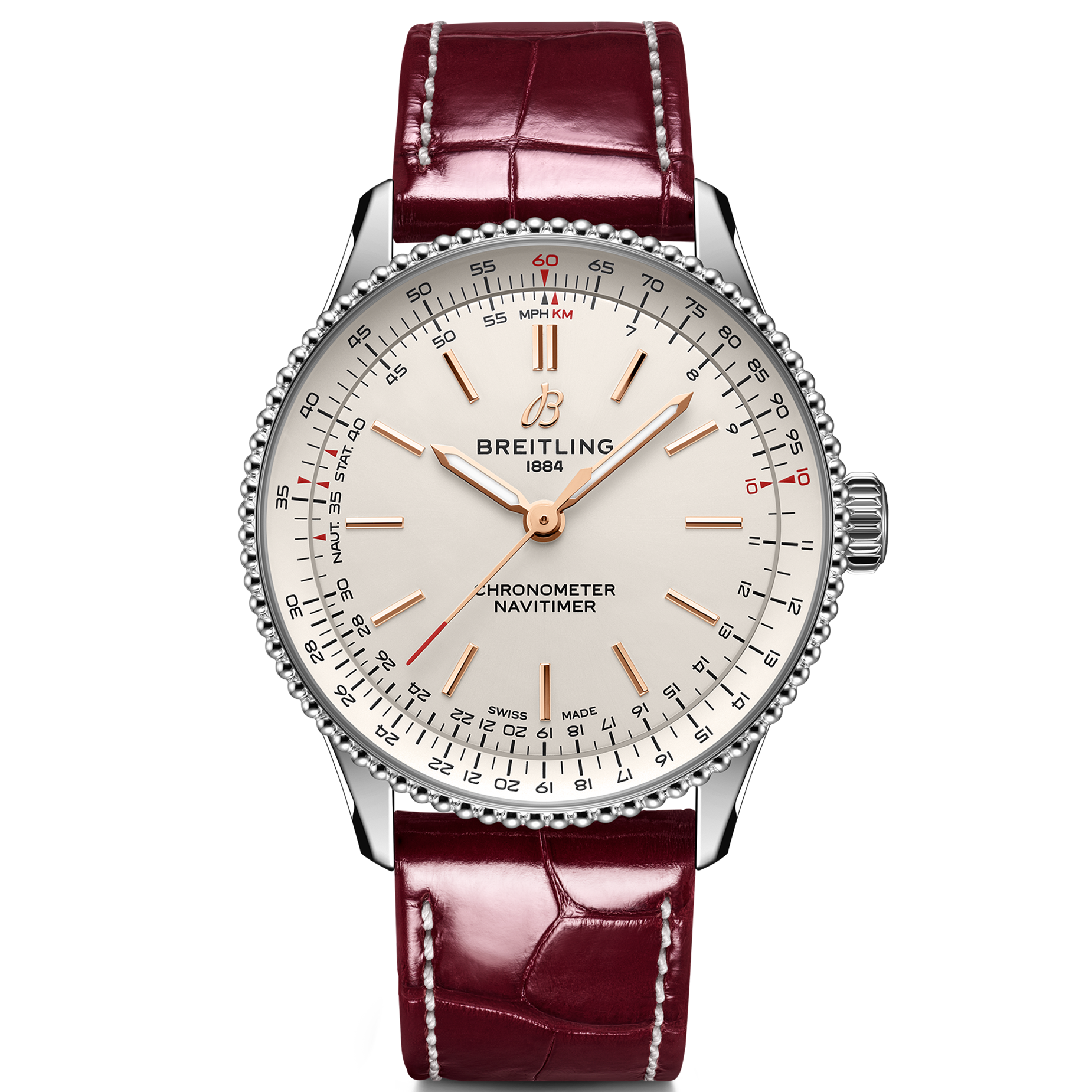 Breitling レザーベルト 432X ブラウン　18-20mm Breitling レザーベルト 432X ブラウン 18-20mm Breitling