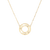 Dinh Van Pulse Diamond Necklace in Yellow Gold