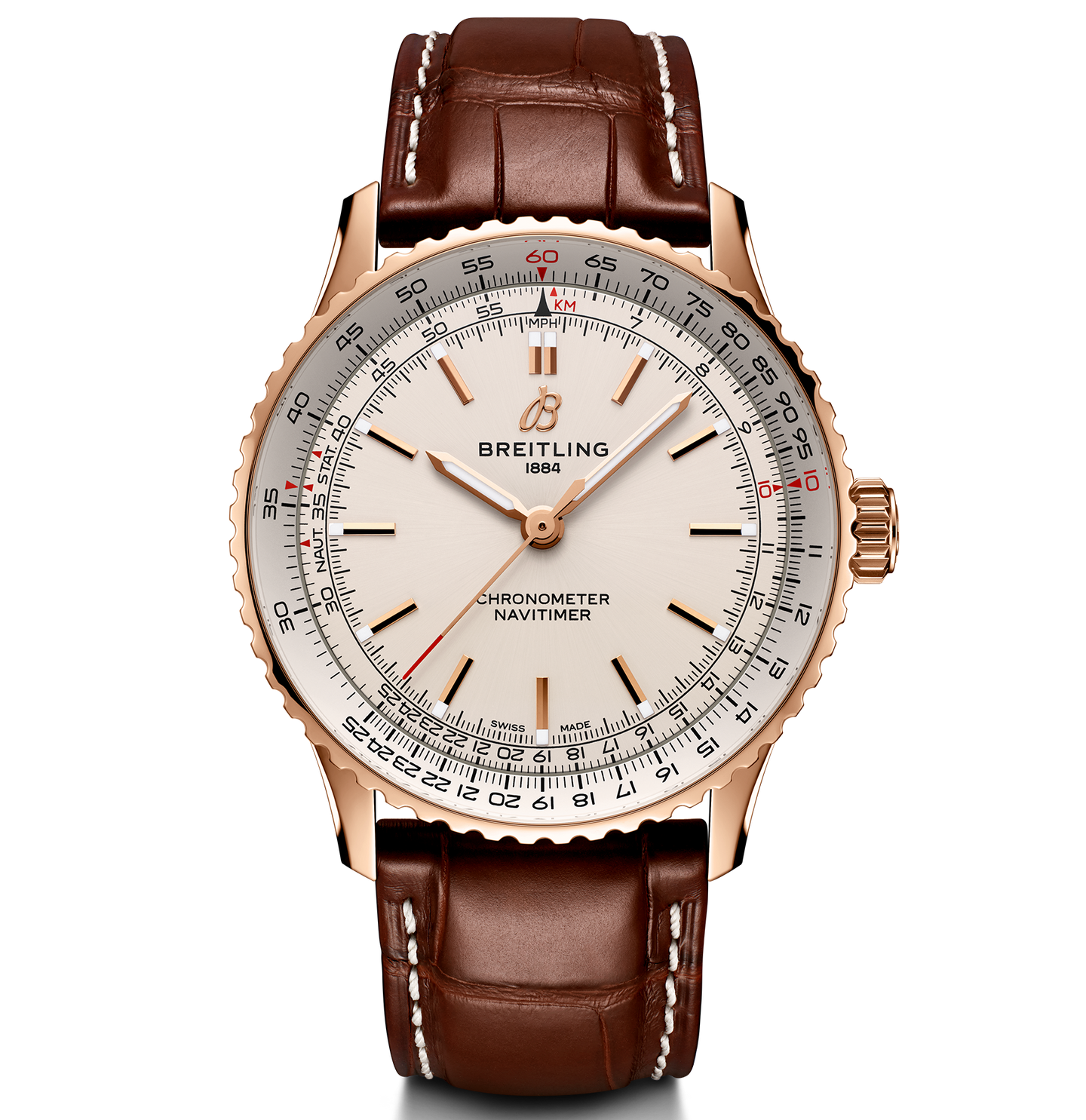 Breitling Navitimer Automatic 41 Watch with Ivory Dial