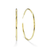 IPPOLITA Classico 18K Yellow Gold #4 Faceted Hoop Earrings