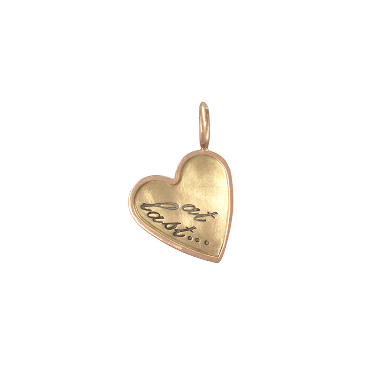 Heather B. Moore At Last Heart Charm