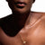 Dinh Van Le Cube Diamant XL Paved Pendant on model