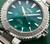 Oris X Bracenet Watch with Green Dial, 43.5mm