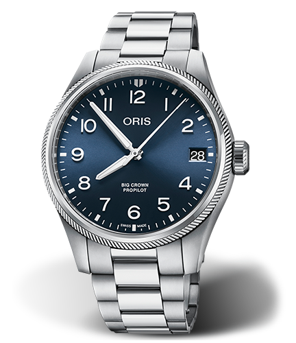 Oris Big Crown Propilot Big Date Watch with Blue Dial, 41mm