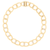 Roberto Coin Cialoma Knot Necklace in Yellow Gold with Diamonds