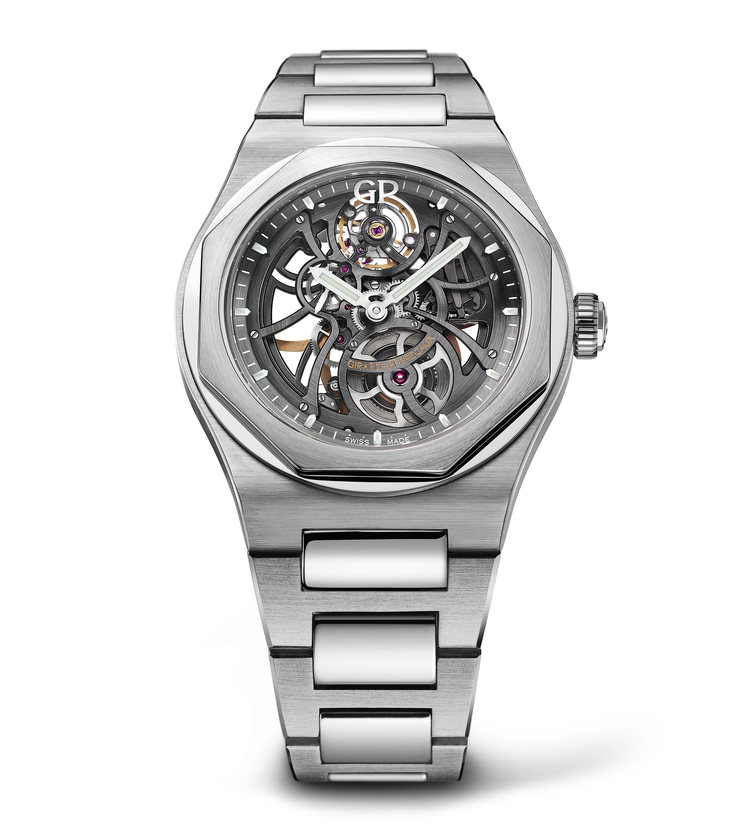 Stainless Steel Girard-Perregaux Laureato Skeleton 42mm Watch