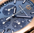 Girard-Perregaux Laureato Chronograph Watch Blue Dial with a Clous de Paris pattern