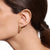 Dinh Van Maillon L Diamond Earrings on model