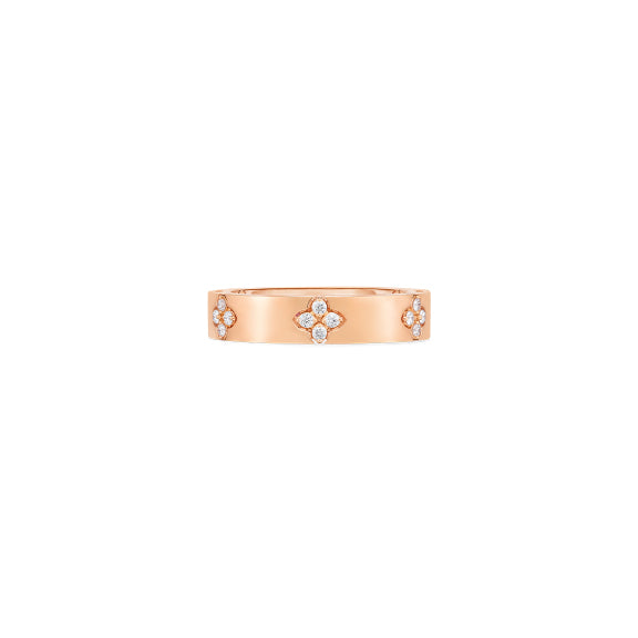 Roberto Coin Love in Verona 18K Rose Gold Diamond Band Ring