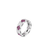 Roberto Coin Love in Verona 18K White Gold Diamond and Ruby Ring