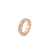 Roberto Coin Mosaic Rose Gold and Diamond Band