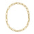 Roberto Coin Designer Gold 18K Yellow Gold Chunky Paperclip Chain Necklace