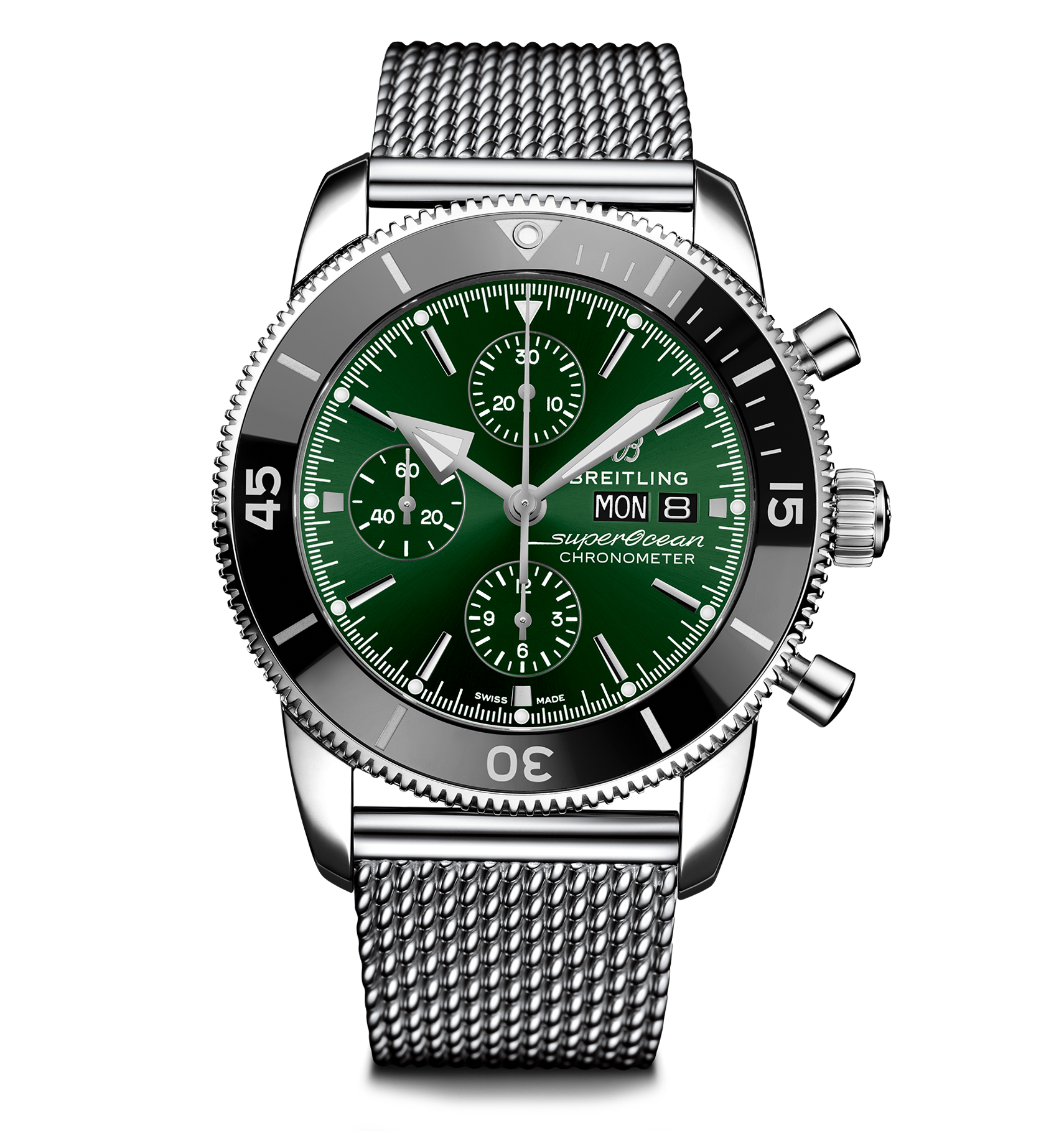 Breitling Superocean Heritage Chronograph Green Dial | Fink's