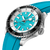 Breitling Superocean Automatic 44 Watch with Turquoise Dial and Rubber Strap