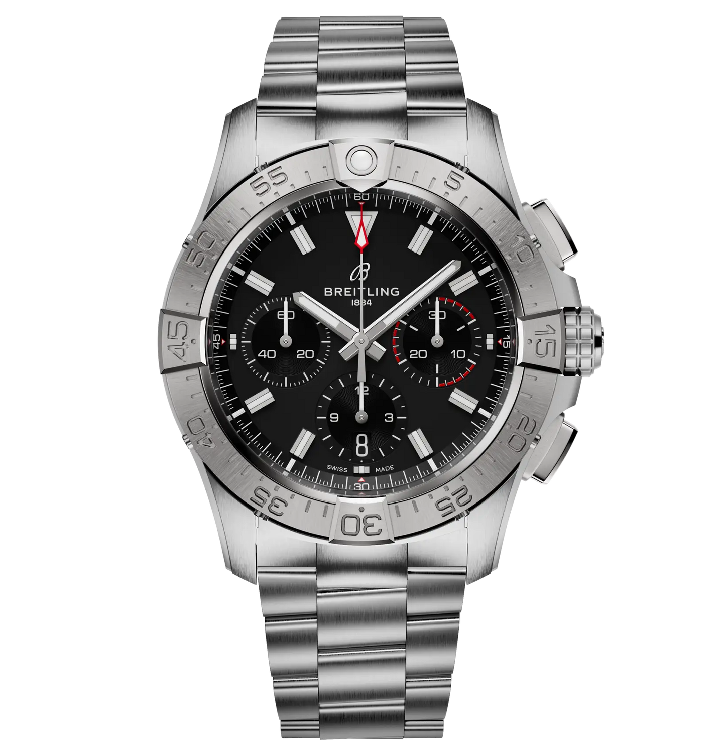 Breitling Avenger B01 Chronograph 42 Watch with Black Dial