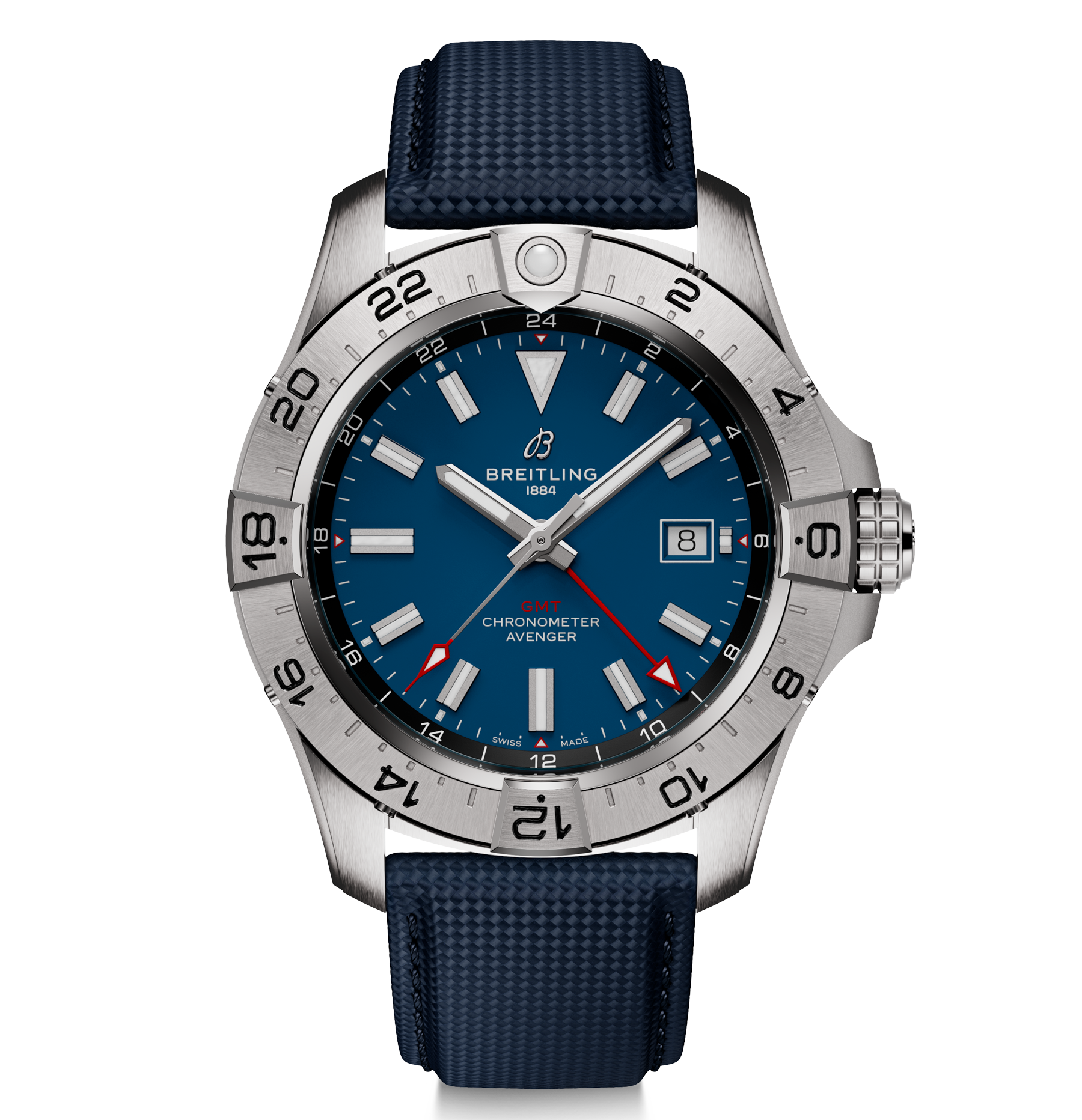 Breitling Avenger Automatic Watch with Blue Strap | Fink's
