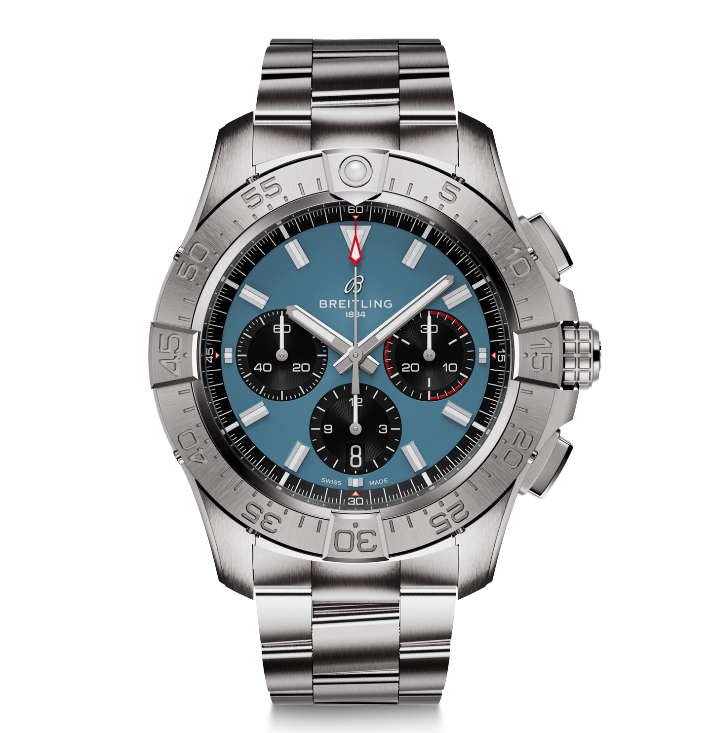 Breitling Avenger B01 Chronograph 44mm Watch with Blue Dial