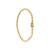 Sabel Collection Yellow Gold and Diamond Alternating Station Bracelet