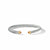 David Yurman Cable Bracelet in Stainless Steel and 18-Karat Rose Gold (Image 4)