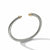 David Yurman The Cable Collection® Bracelet in Silver and 18-Karat Yellow Gold