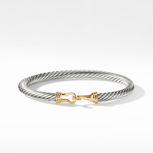 David Yurman NA Bracelet in Silver and 14-Karat Yellow Gold (Image 5)