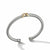 David Yurman  Bracelet in Silver and 14-Karat Yellow Gold (Image 2)